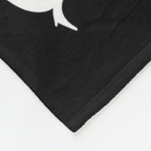 Puggy Christmas Pug Xmas Pug Santa Claus Pug Fleece Deken (Hoek)