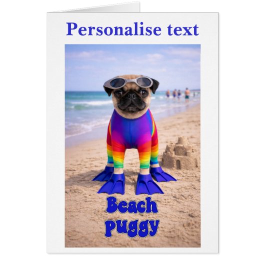Puggy de plage (Devant)
