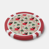 Puggy Kerst Poker Chips (Enkel)