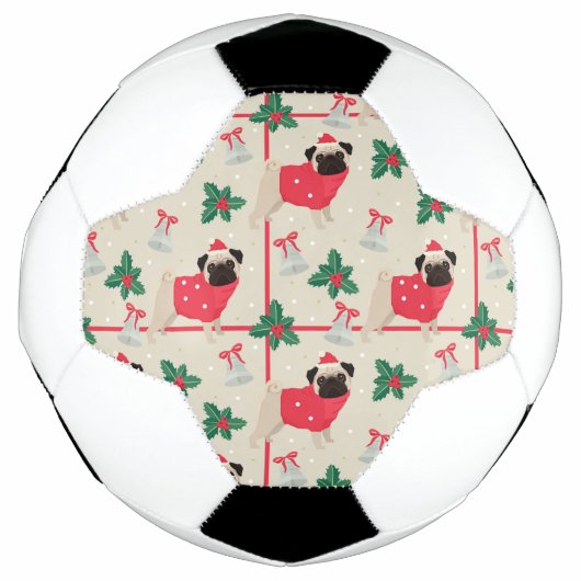 Puggy kerstVoetbal Voetbal (Voorkant)