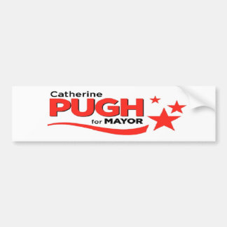 Pugh voor burgemeester Bumpersticker