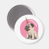 Pugicorn Magneet (Voorkant / Achterkant)