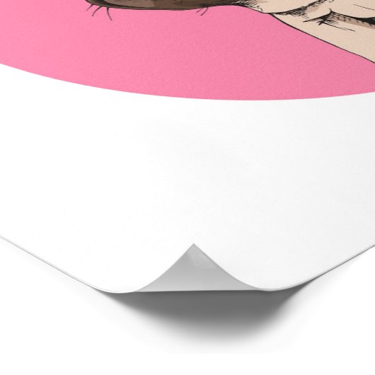 Pugicorn Poster (Hoek)