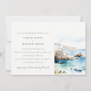 Puglia Italië Aquarel Landschap Proefavond Kaart