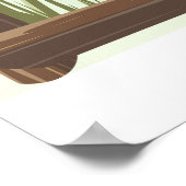 Puglia Italy Travel poster. Poster (Hoek)