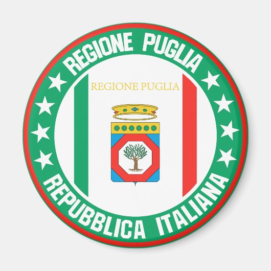 Puglia Magneet (Voorkant)