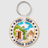 Puglia Sleutelhanger (Achterkant)