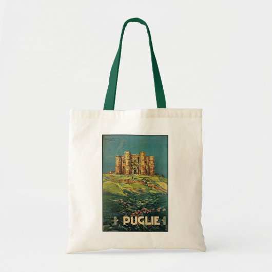 "Puglie ( Apulië )  Italiaans reisbureau Tote Bag (Voorkant)