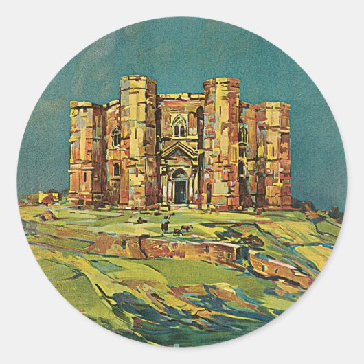 Puglie (Apulië) Ronde Sticker (Voorkant)