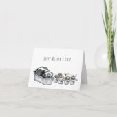 Pugloaf en Puppymuffins grappige Moederdag kaart (Voorkant)