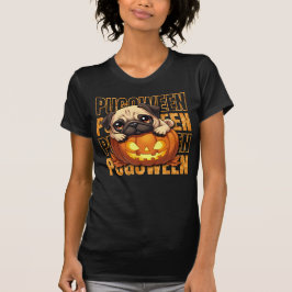 PUGOWEEN - Pug Lovers Halloween T-shirt