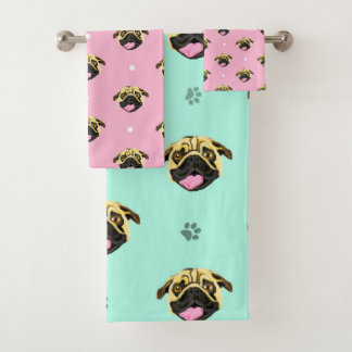 Pugs Bébé Rose Et Menthe