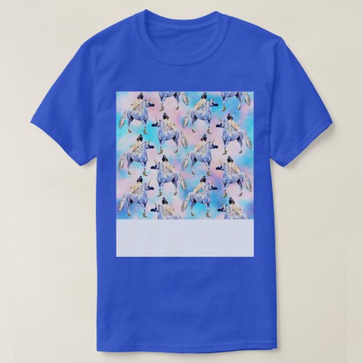 Pugs en eenhoorns t-shirt (Design voorkant)