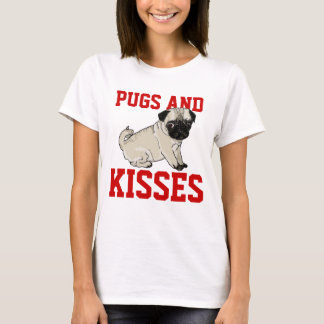 Pugs en Kisses Dames Shirt