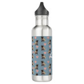 Pugs & hearts waterfles  (Links)