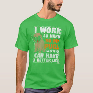 Pugs Honden vriend T-shirt