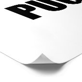 Pugs not Drugs Poster (Hoek)