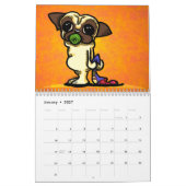 Pugs Off-Leash Art™ Vol 1 Kalender (Jan 2027)