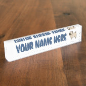 Pugs Rule! Naambordje (Zijkant)