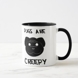 Pugs zijn een Creepy Mok