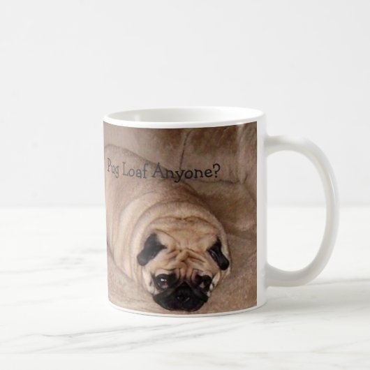 Pugsley "pain n'importe qui de carlin ?" Tasse (Droite)