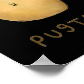 Pugtato Dog Gift Funny Cute Poster (Hoek)