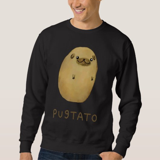 Pugtato Potato Dogs Trui (Voorkant)
