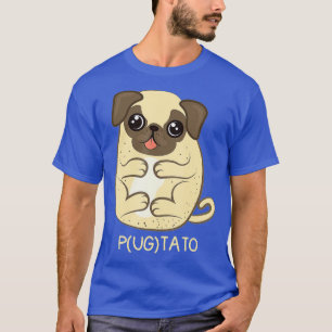 Pugtato Pug Potato Hondenliefhebber Gift T-shirt