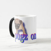 pugz over mugz magische mok (Voorkant links)