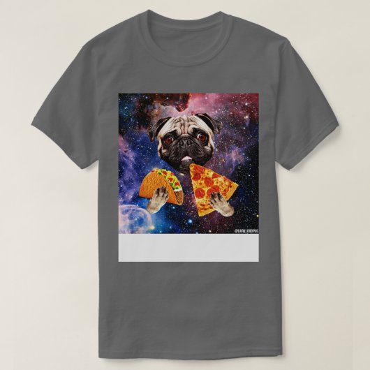 Pugzasmall T-shirt (Design voorkant)