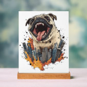 Pugzilla Attaque � Drôle de Chien Monstre (Neutre)