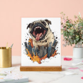 Pugzilla Attaque � Drôle de Chien Monstre (Mariage)