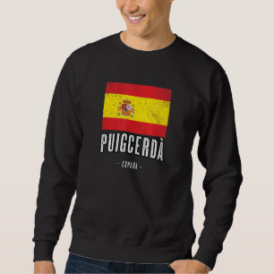 Puigcerd Spain ES Flag City - Bandera Ropa - Trui