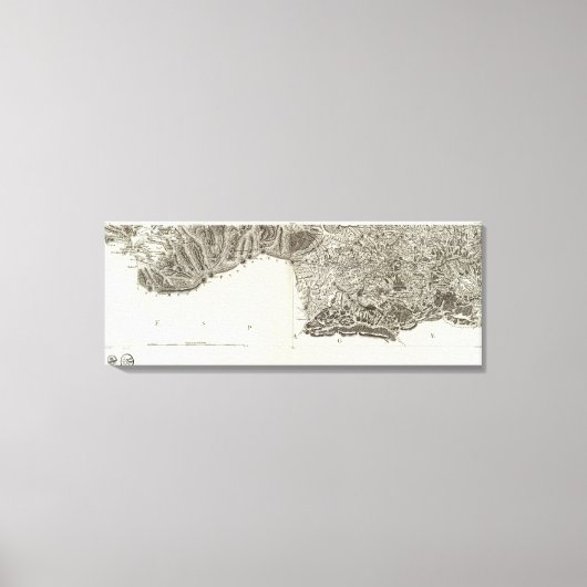 Puigcerda Canvas Afdruk (Voorkant)