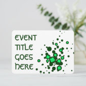 puinbels kaart (Staand voorkant)