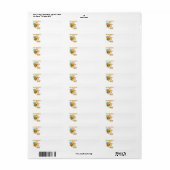 puinhoop met de koningin etiket (Full Sheet)