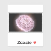 puinwolk van twee neutronensterren sticker (Vel)