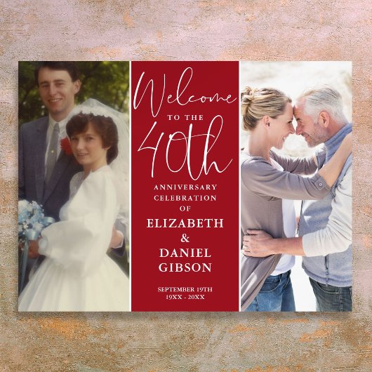 Puis et maintenant 2 Photo Affiche de bienvenue du