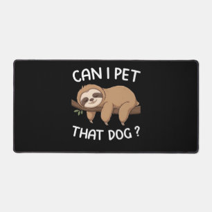 Puis-je caresser ce chien drôle de paresseux pour