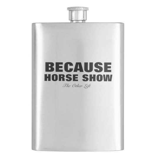 Puisque flacon de concours hippique (devant)