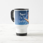 Puissance aux gauchistes ! Tasse (Devant gauche)