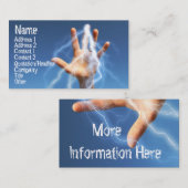 Puissance ! Cartes de visite (Devant / Derrière)