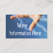 Puissance ! Cartes de visite (Dos)