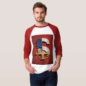 Puissance de la livre : T-shirt Signe en bitume (Devant entier)