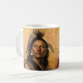 Puissance de la tasse de café de faucon