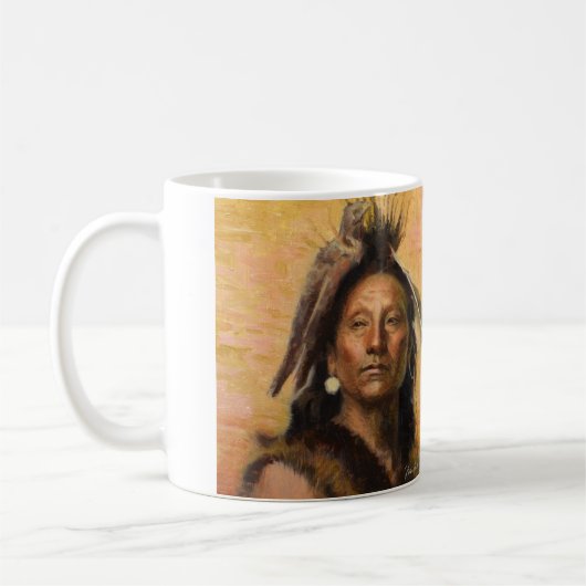 Puissance de la tasse de café de faucon (Gauche)