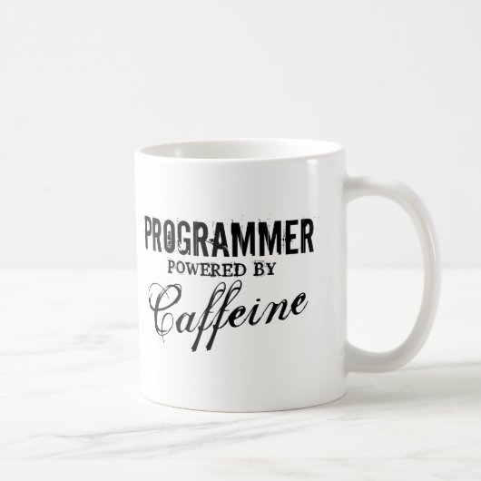 Puissance de programmeur par la tasse de café de (Droite)