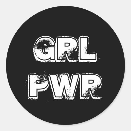 Puissance des filles - Stickers (Devant)