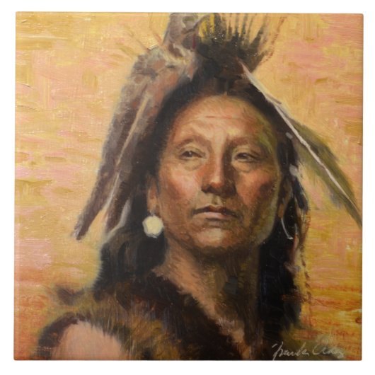 Puissance du carreau de céramique de faucon (Devant)