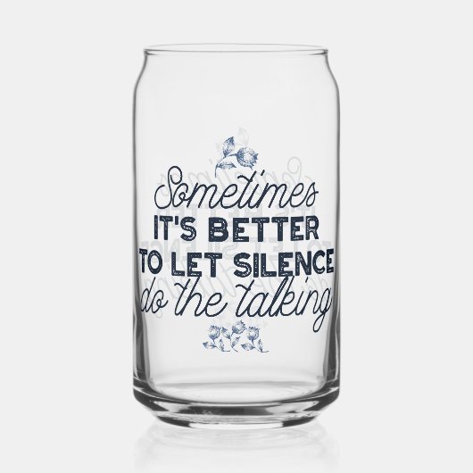 Puissance du silence - Citation inspirante (Recto)